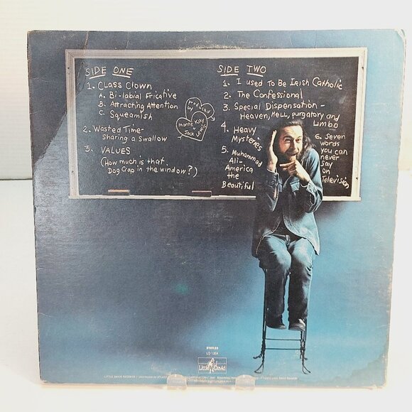 George Carlin ~ Class Clown (Vinyl LP, 1972) - Picture 5 of 5
